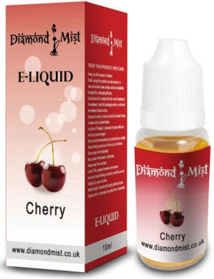 Diamond Mist E-Liquid Vapour - Cherry Flavour - 10 ML