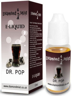 Diamond Mist E-Liquid Vapour - DR POP Flavour - 10 ML